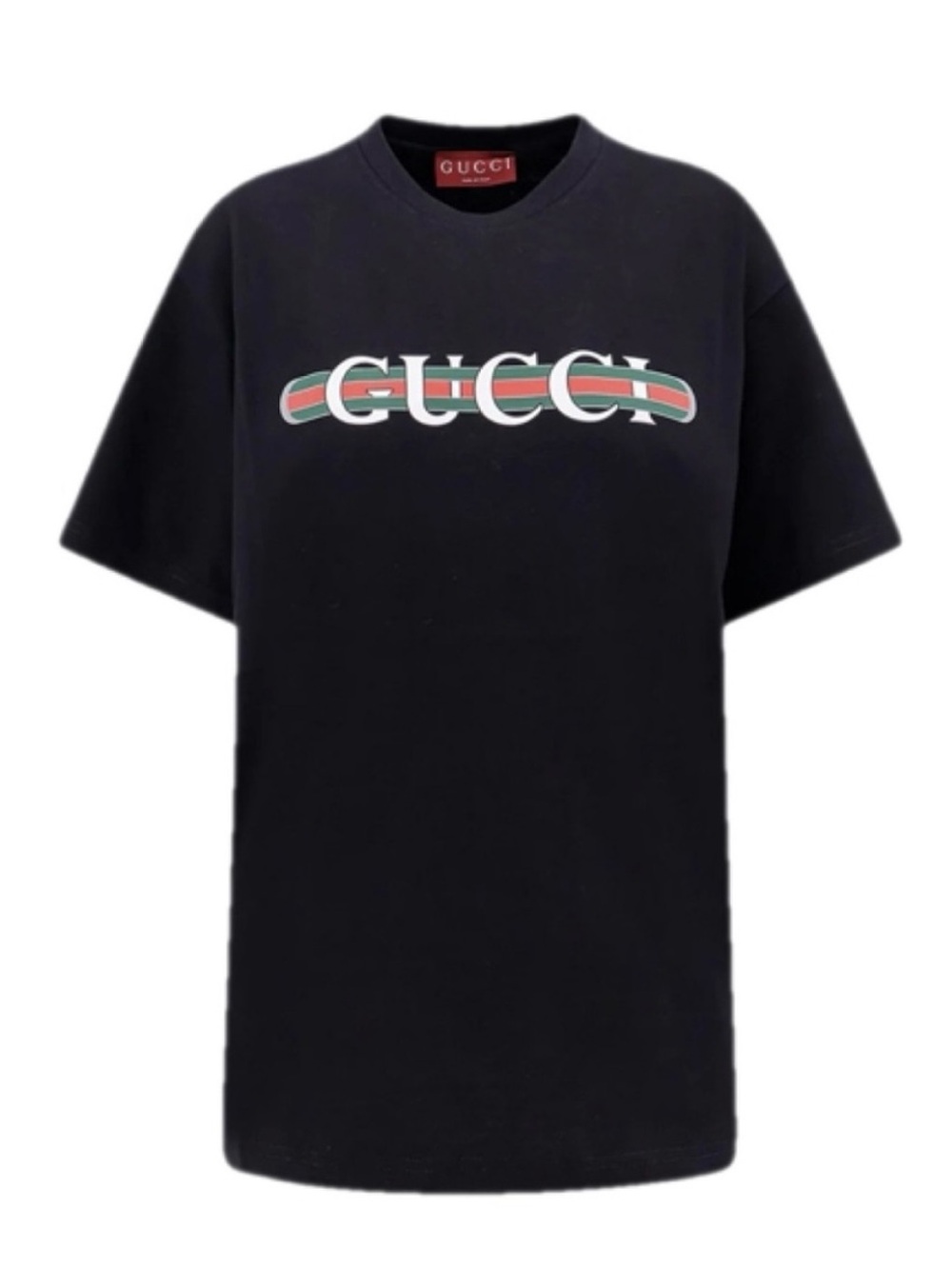 GUCCI logo printed tee shirt top